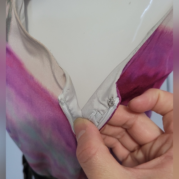 Anthropologie Moulinette Soeurs Silk Tree Print Dress, GUC, Size 2 - Picture 6 of 9